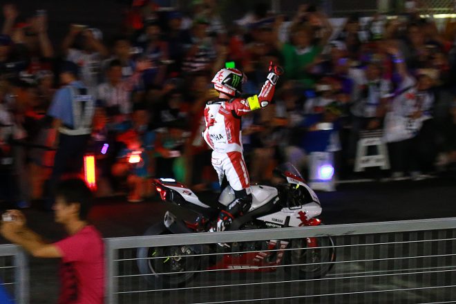 4連覇を達成したYAMAHA FACTORY RACING TEAM