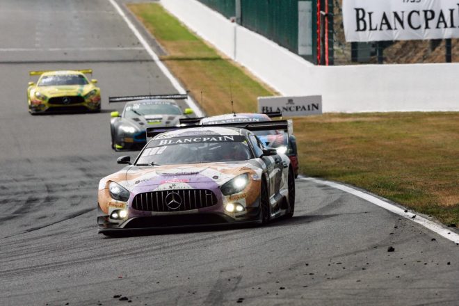 4号車メルセデスAMG GT3