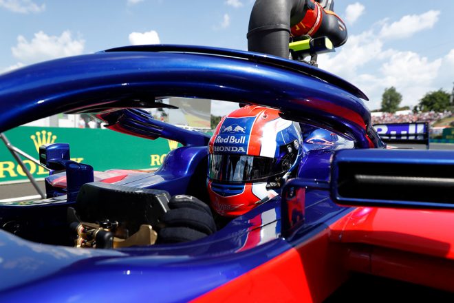 2018年F1第12戦ハンガリーGP　ピエール・ガスリー