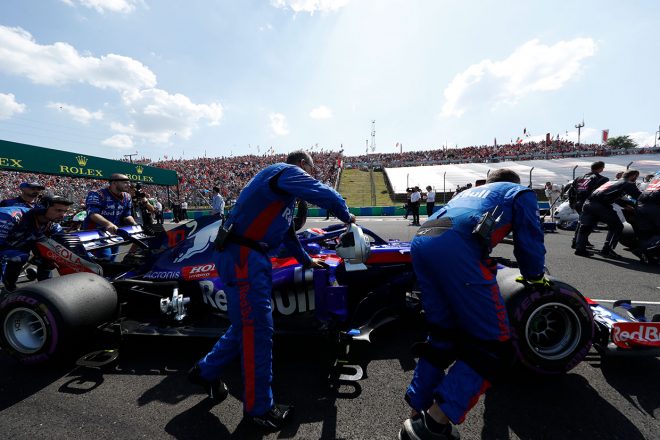 2018年F1第12戦ハンガリーGP　ピエール・ガスリー