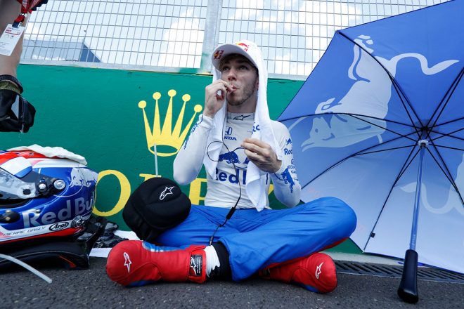 2018年F1第12戦ハンガリーGP　ピエール・ガスリー