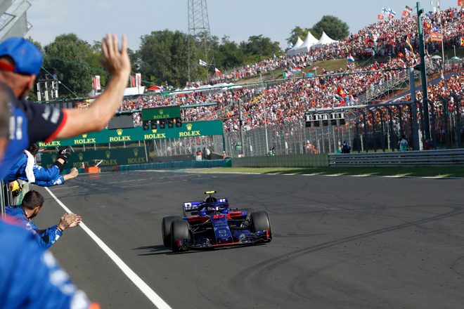 2018年F1第12戦ハンガリーGP　ピエール・ガスリー