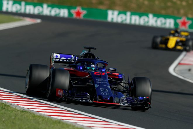 2018年F1第12戦ハンガリーGP　ブレンドン・ハートレー