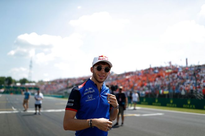2018年F1第12戦ハンガリーGP　ピエール・ガスリー