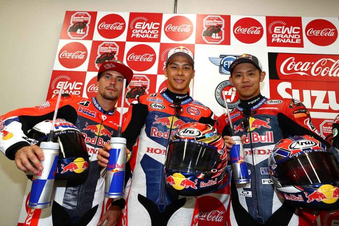 Red Bull Honda with 日本郵便