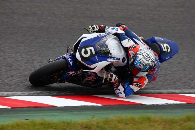 F.C.C. TSR Honda Franceの走行シーン