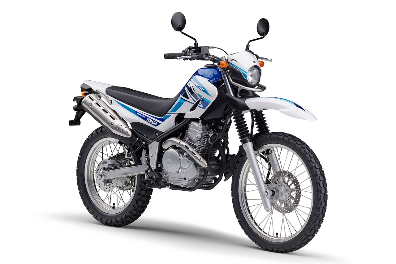 セロー250（ホワイト／ブルー）