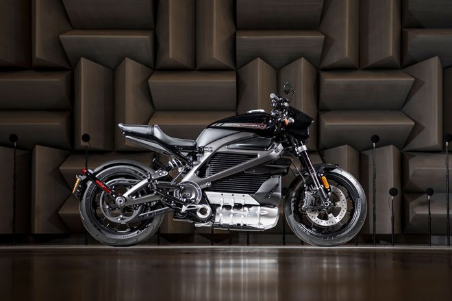 ハーレーダビッドソン初の電動モーターサイクル『LiveWire』（プロトタイプ）