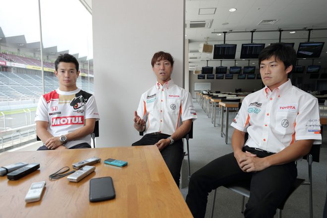 8月1日午後には3ドライバーによる会見が行われ、SF19やHALOへのインプレッションが語られた