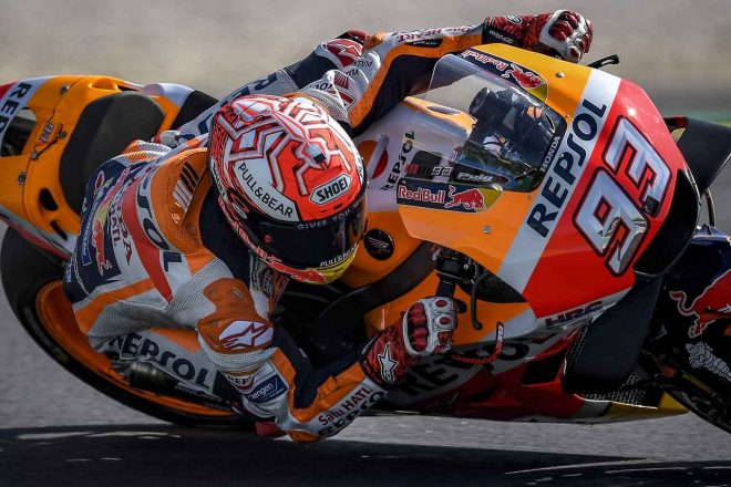 マルケスが2018年シーズン使用するヘルメット