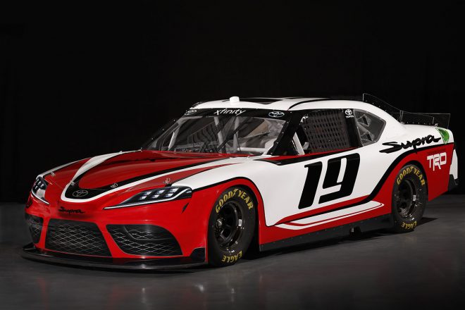 2019年、トヨタはこの新型スープラをNASCARエクスフィニティ・シリーズに投入する