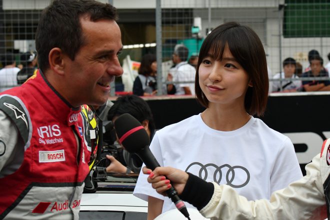 デモランに臨む篠田麻里子さん