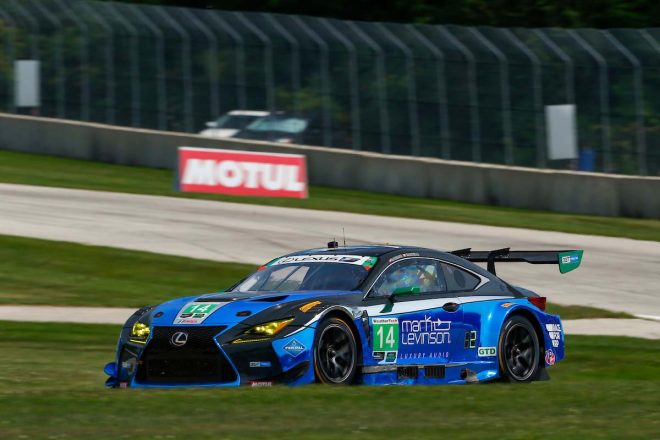 予選2番手となった14号車レクサスRC F GT3