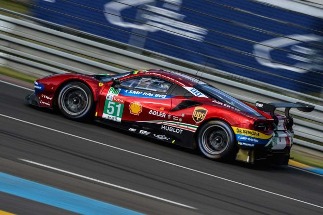 AFコルセは2018年のル・マンに3台体制で臨んだがポルシェとフォードのスピードについていくことができなかった