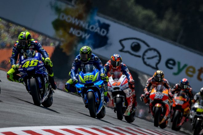 14番手スタートから6位フィニッシュを果たしたロッシ