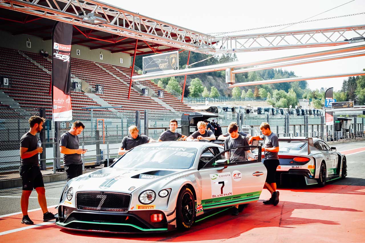 07号車と08号車のドライバーを入れ替えたベントレー・チームMスポーツ