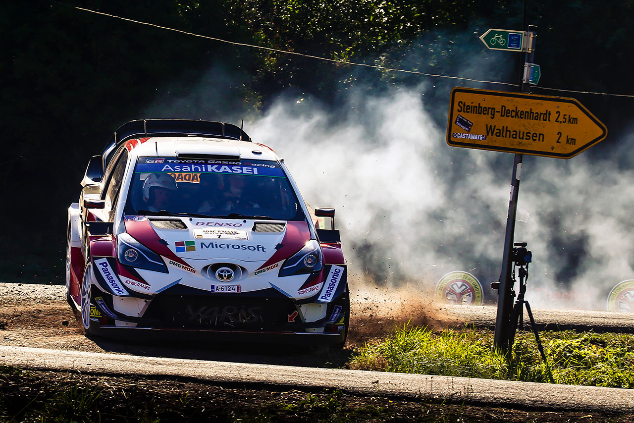 ヤリ-マティ・ラトバラ（トヨタ・ヤリスWRC）はシェイクダウン2番手につけた