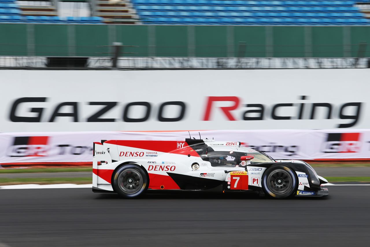 初日トップタイムをマークした7号車トヨタTS050ハイブリッド