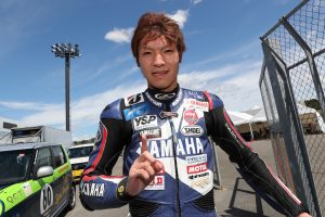 得意のもてぎで今季初のポールポジションを獲得した野左根航汰