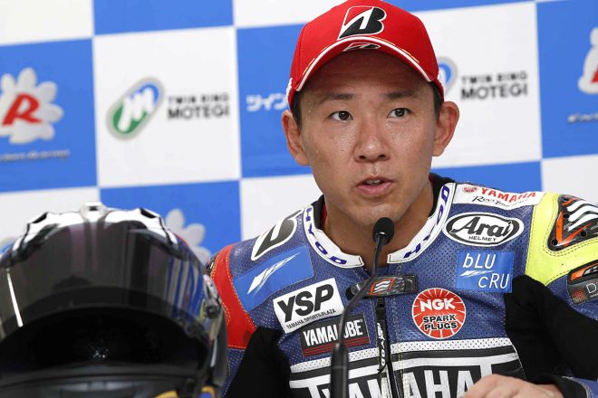 中須賀克行（YAMAHA FACTORY RACING TEAM）
