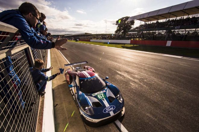 繰り上がりでGTEプロクラス2位となった67号車フォードGT