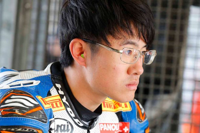 2017年、ピレリカップでチャンピオンを獲得した長尾