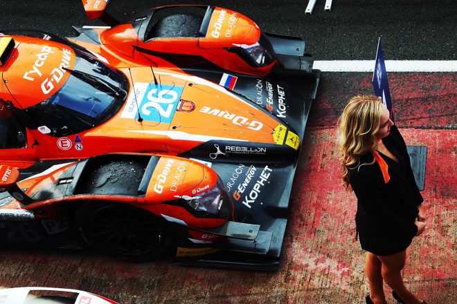 優勝したGドライブ・レーシングの26号車オレカ07