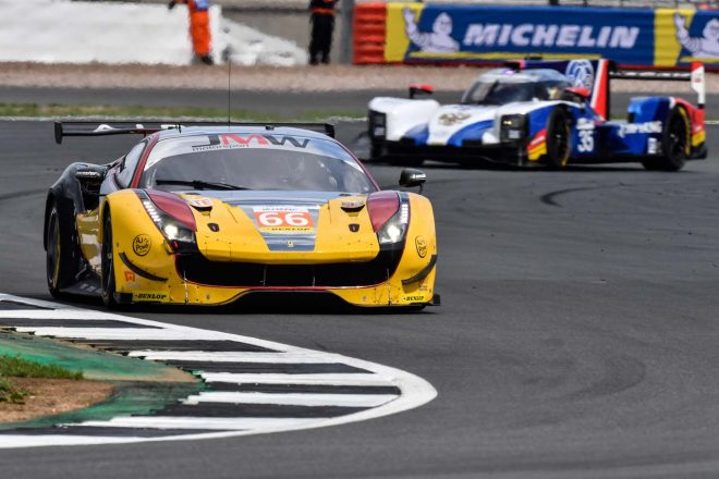 JMWモータースポーツの66号車フェラーリ488 GTE