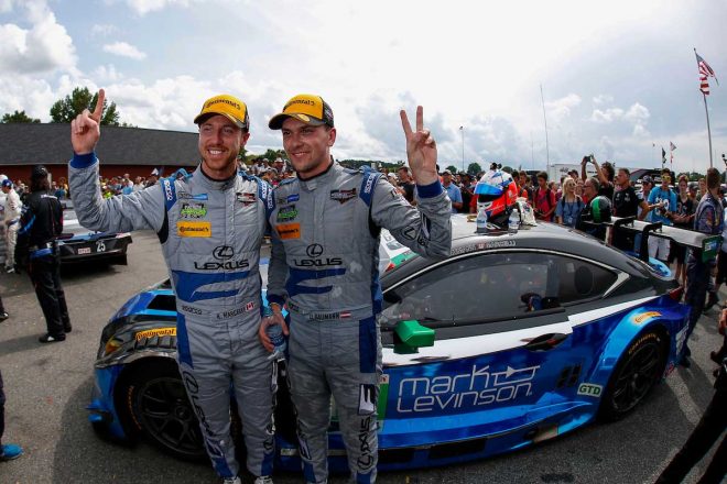 GTDクラスを制したカイル・マルセッリとドミニク・バウマン