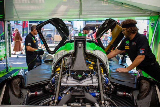 ニッサンDPiはGT-RニスモGT3に搭載される3.8リッターV6ツインターボエンジンを積む