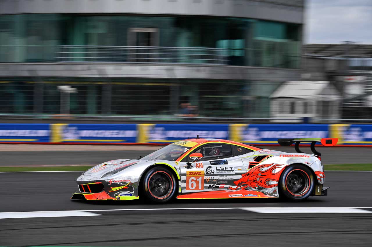 予選8番手からクラス5位でフィニッシュした61号車フェラーリ488 GTE