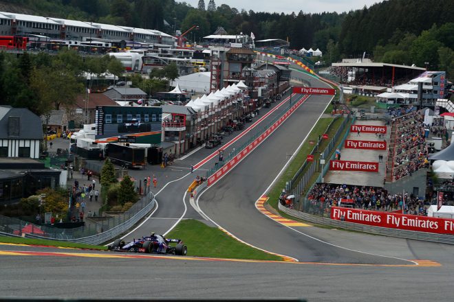 2018年F1第13戦ベルギーGP　トロロッソ・ホンダ