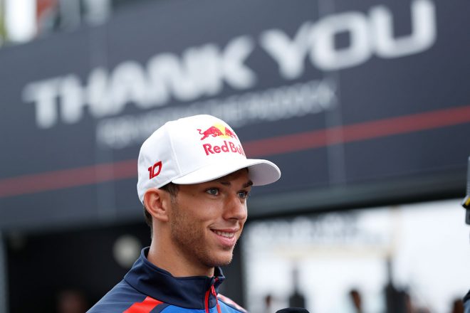 2018年F1第13戦ベルギーGP　ピエール・ガスリー
