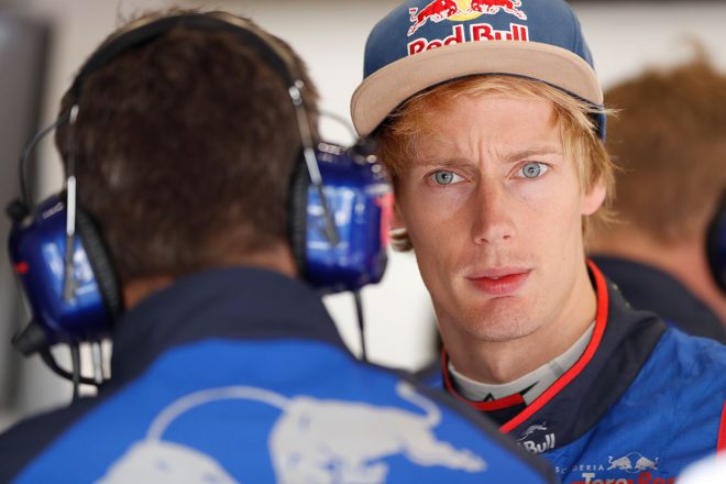 2018年F1第13戦ベルギーGP　ブレンドン・ハートレー