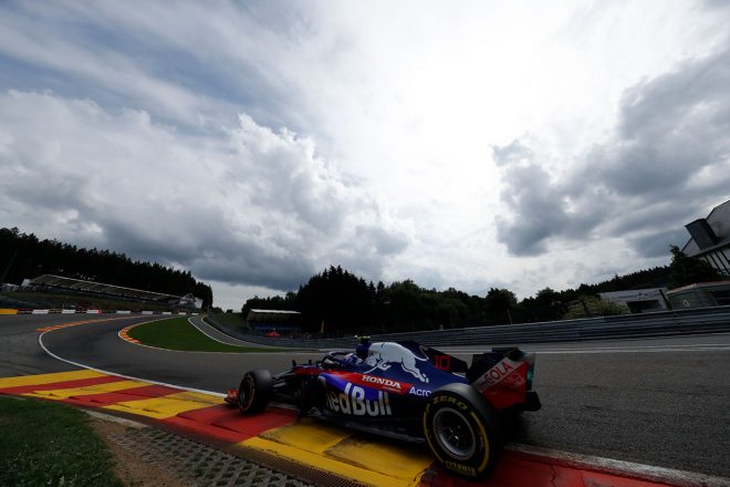 2018年F1第13戦ベルギーGP　ピエール・ガスリー
