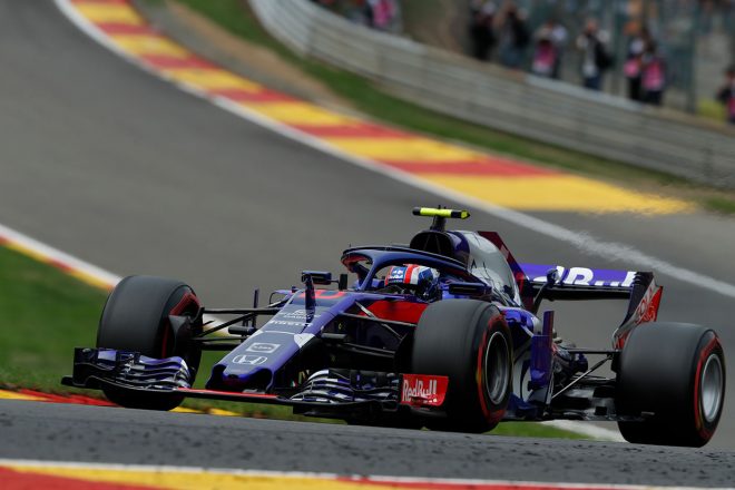 2018年F1第13戦ベルギーGP　ブレンドン・ハートレー