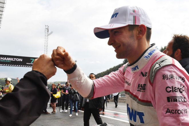 2018年F1第13戦ベルギーGP　エステバン・オコンが予選3番手