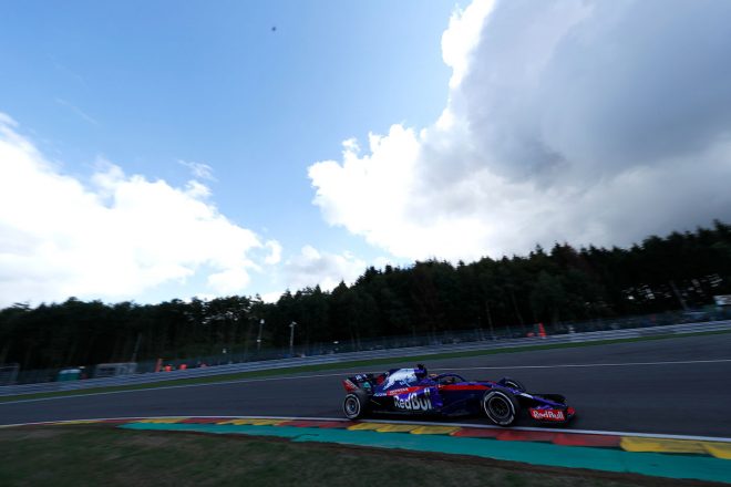 2018年F1第13戦ベルギーGP　ブレンドン・ハートレー