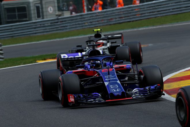 2018年F1第13戦ベルギーGP　ブレンドン・ハートレー
