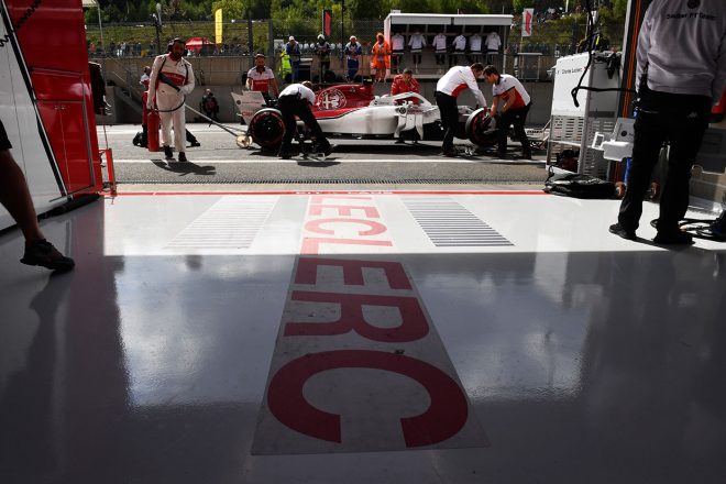 2018年F1第13戦ベルギーGP　シャルル・ルクレール（ハースF1）