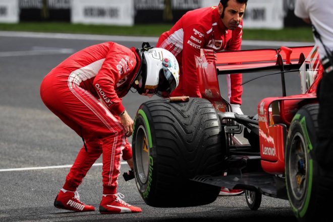 2018年F1第13戦ベルギーGP　セバスチャン・ベッテル（フェラーリ）