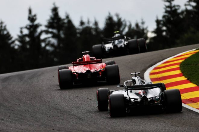 2018年F1第13戦ベルギーGP　バルテリ・ボッタス（メルセデス）