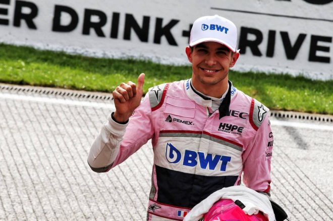 2018年F1第13戦ベルギーGP　エステバン・オコン（フォース・インディア）