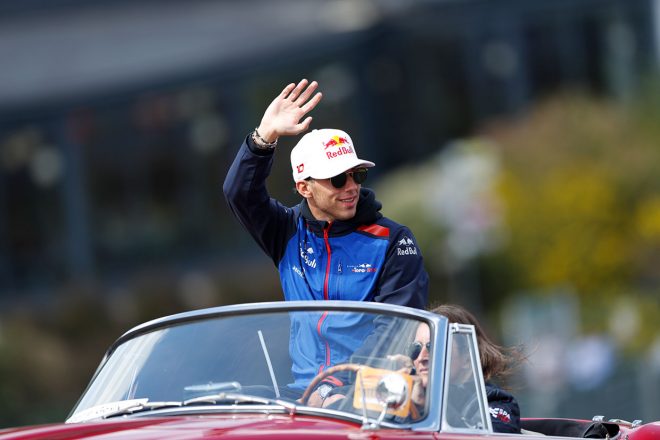 2018年F1第13戦ベルギーGP決勝　ピエール・ガスリー