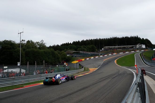 2018年F1第13戦ベルギーGP決勝　ピエール・ガスリー