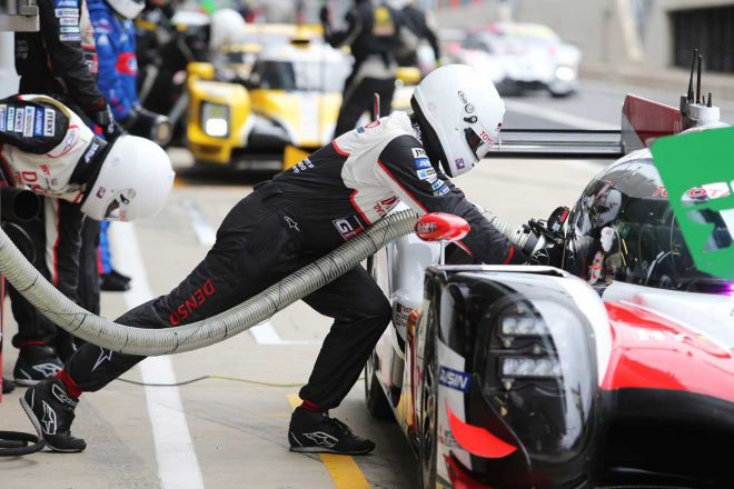 トヨタの給油リグリストリクター径は0.40mm 。対してノンハイブリッド勢は24.75または24.20mmだった（第3戦シルバーストン時）