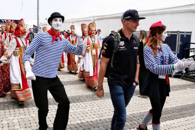 2018年F1第16戦ロシアGP　マックス・フェルスタッペン