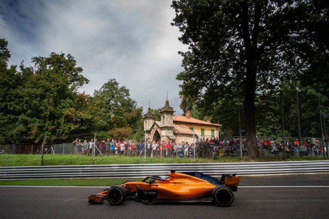 2018年F1第14戦イタリアGP　予選　フェルナンド・アロンソ