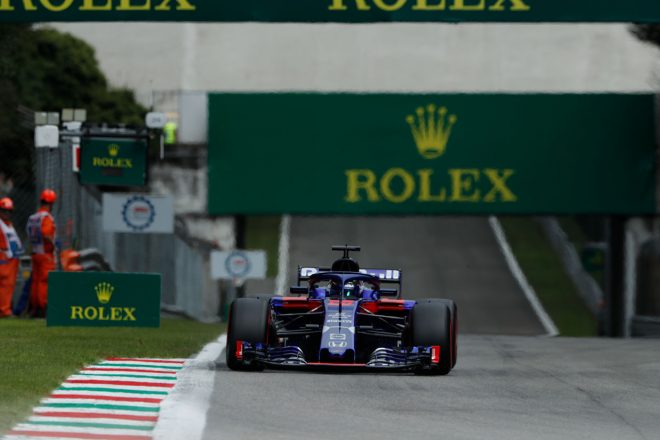 2018年F1第14戦イタリアGP　ブレンドン・ハートレー