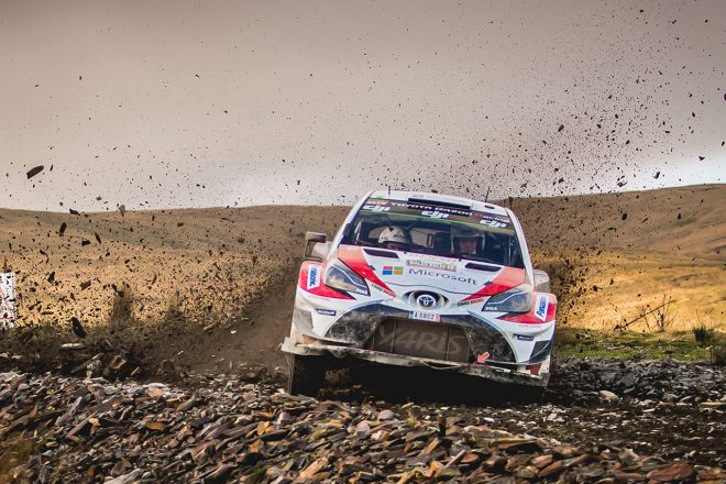 2017年に行われたラリーGBの様子